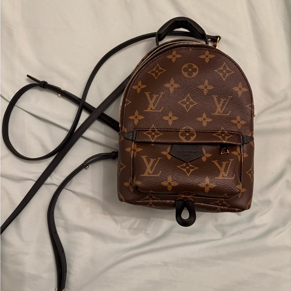 Louis Vuitton Monogram Brown and Black Backpack